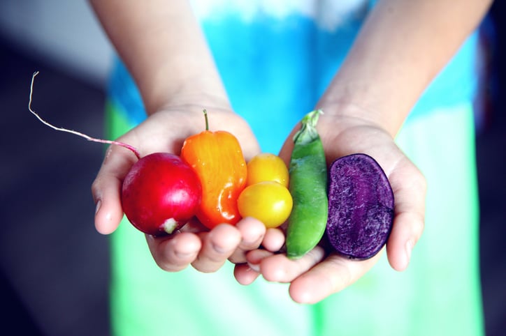 fructe si legume coaja colorata